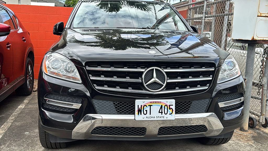 Irving's Mercedes ML350